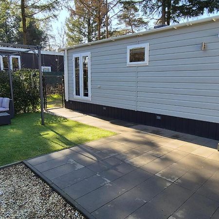 Het Veluwse Boshuisje Knus Chalet Met Omheinde Tuin Op De Veluwe Hoenderloo Luaran gambar